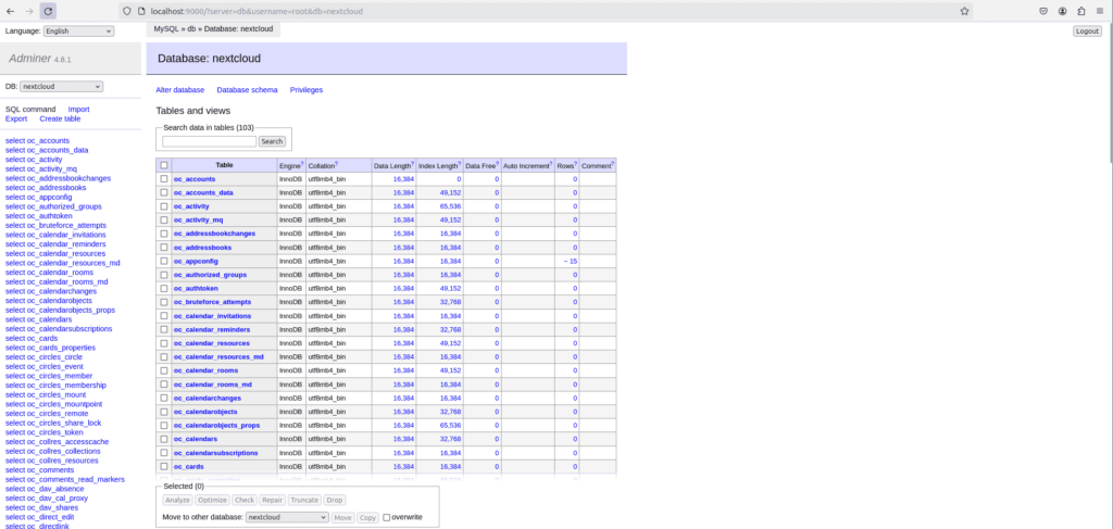 adminer